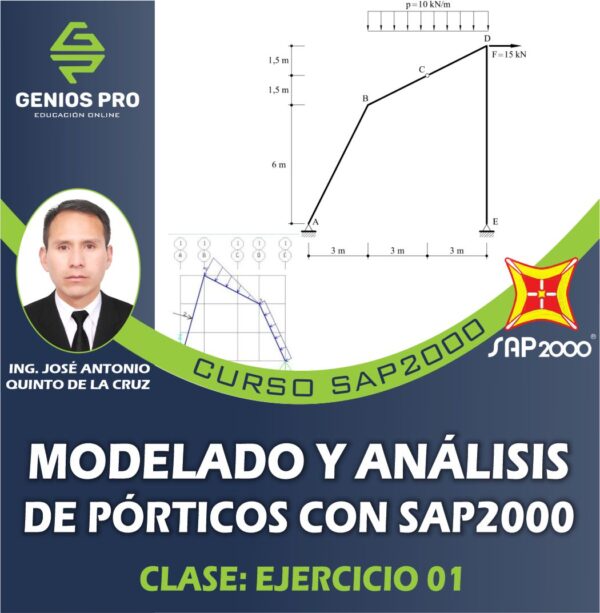 Curso de SAP2000 - Modelado y Análisis de Pórticos 01