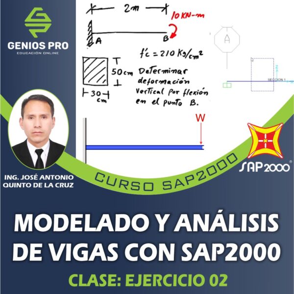 Curso de SAP2000 - Modelado y Análisis de Vigas 02