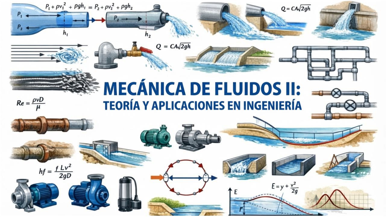 Mecánica de Fluidos II: Teoría y Aplicaciones en Ingeniería
