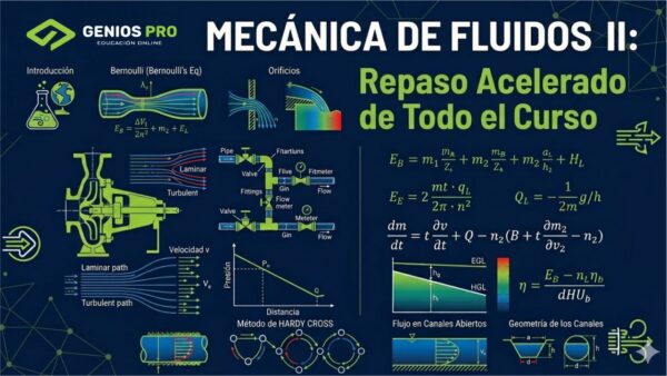 Mecánica de Fluidos II: Repaso Acelerado de Todo el Curso