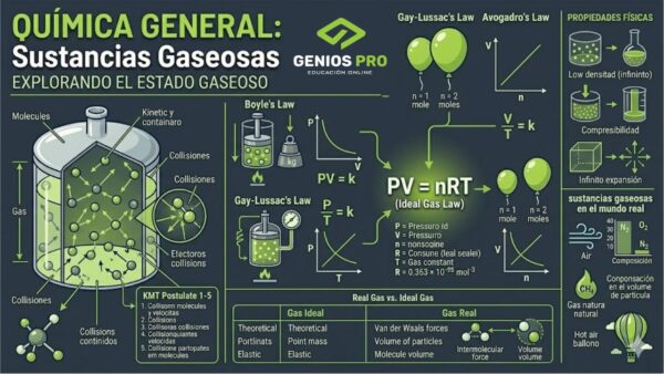 quimica general sustancias gaseosas 2026 Química General: Sustancias Gaseosas